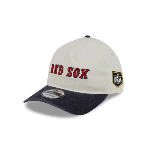 Boston Red Sox Sport Classics Pastel White A-Frame Embroidered Adjustable Hat Boston Red Sox Sport Classics Pastel White A-Frame Embroidered Adjustable Hat