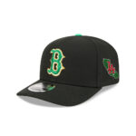Boston Red Sox St. Patrick's Day 2026 Black Stitched StretchSnap Cap