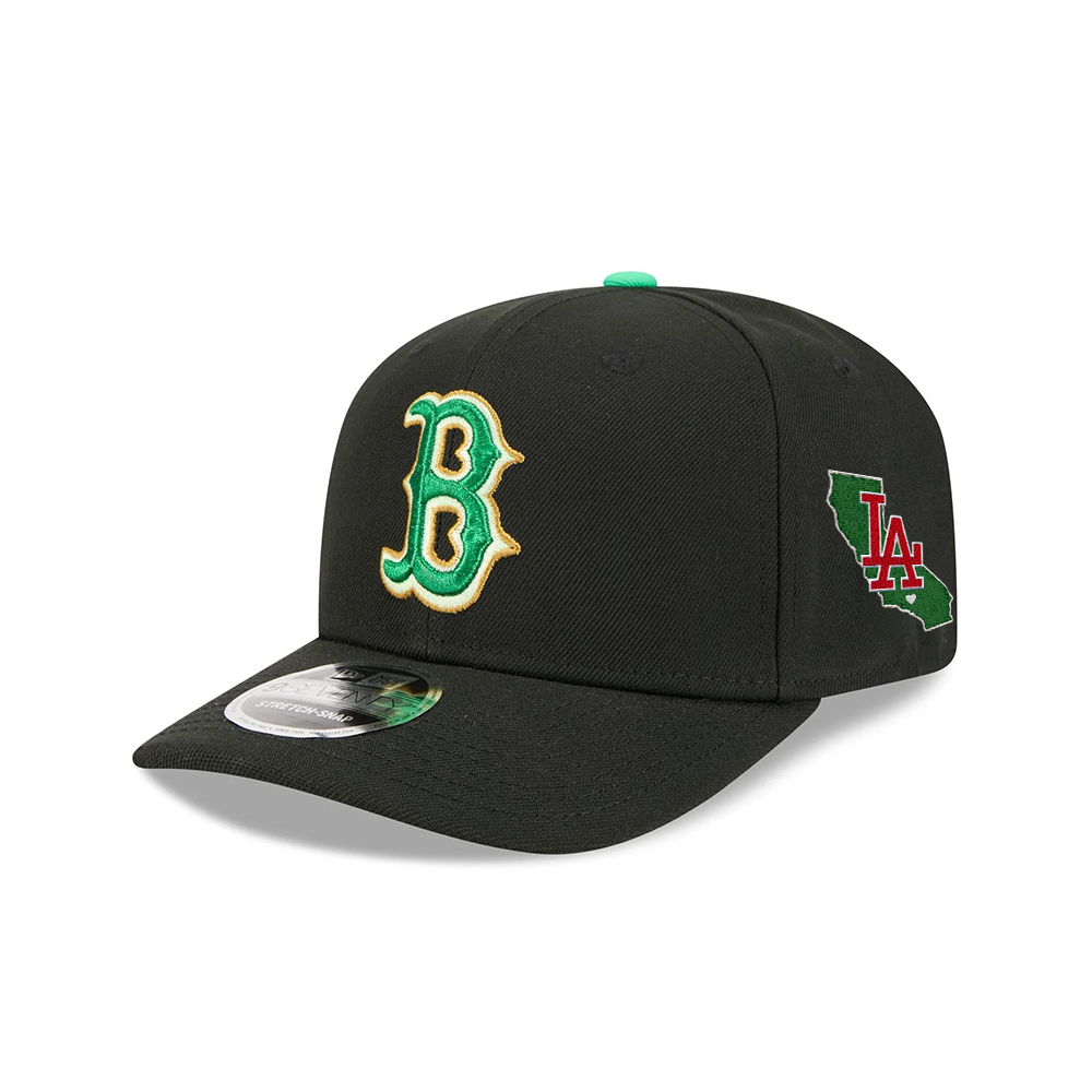 Boston Red Sox St. Patrick’s Day 2026 Black Stitched StretchSnap Cap Boston Red Sox St. Patrick’s Day 2026 Black Stitched StretchSnap Cap