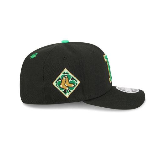 Boston Red Sox St. Patrick’s Day 2026 Black Stitched StretchSnap Cap Boston Red Sox St. Patrick’s Day 2026 Black Stitched StretchSnap Cap