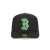 Boston Red Sox St. Patrick's Day 2026 Black Stitched StretchSnap Cap 4 Boston Red Sox St. Patrick's Day 2026 Black Stitched StretchSnap Cap