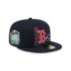 Boston Red Sox State Stitch Black Fitted Cap