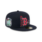 Boston Red Sox State Stitch Black Fitted Cap