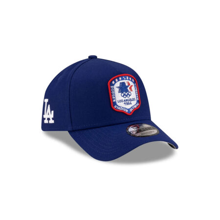 Los Angeles Dodgers 1984 Olympics Heritage A-Frame Snapback in Royal