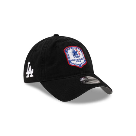 Los Angeles Dodgers 1984 Olympics Heritage Adjustable Cap in Black