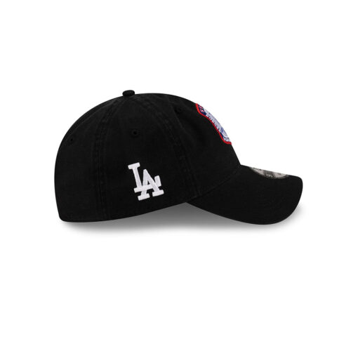 Los Angeles Dodgers 1984 Olympics Heritage Adjustable Cap in Black