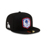 Los Angeles Dodgers 1984 Olympics Heritage Fitted Cap in Black