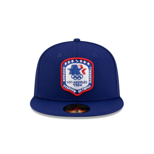 Los Angeles Dodgers 1984 Olympics Heritage Fitted Cap in Royal