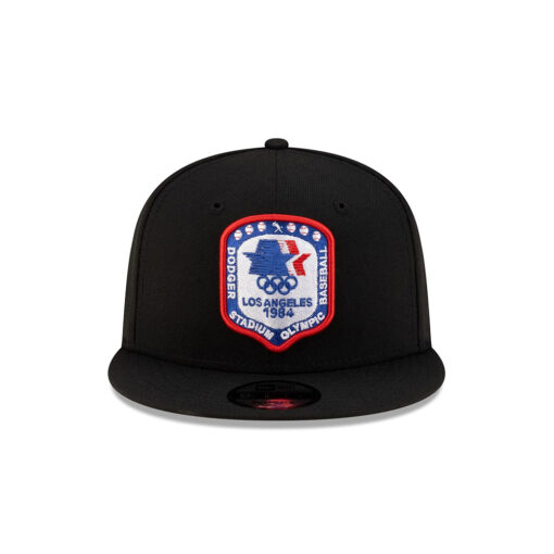 Los Angeles Dodgers 1984 Olympics Heritage Snapback in Black