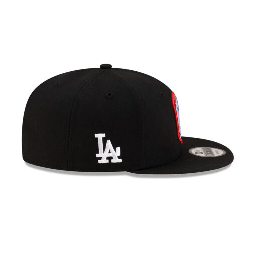 Los Angeles Dodgers 1984 Olympics Heritage Snapback in Black