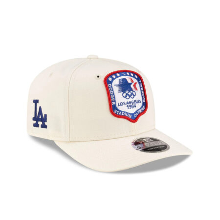 Los Angeles Dodgers 1984 Olympics Heritage Stretch-Snap in Chrome White