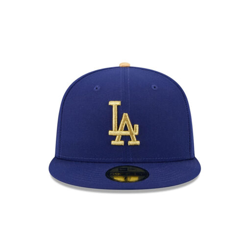 Los Angeles Dodgers 2024 Gold Collection Fitted Cap in Royal Los Angeles Dodgers 2024 Gold Collection Fitted Cap in Royal