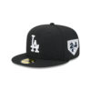 Los Angeles Dodgers 2024 World Series Champions Fitted Cap in Black
