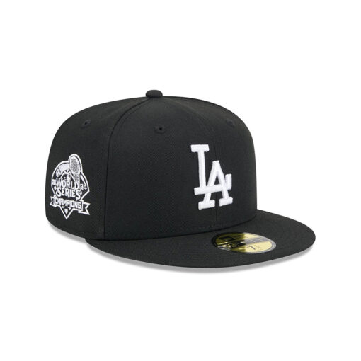Los Angeles Dodgers 2024 World Series Champions Fitted Cap in Black