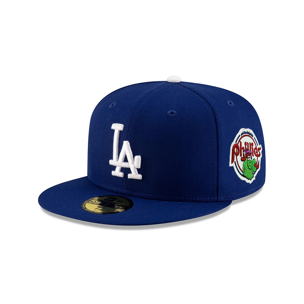 Los Angeles Dodgers 2024 World Series Champions Fitted Cap in Dark Royal Los Angeles Dodgers 2024 World Series Champions Fitted Cap in Dark Royal