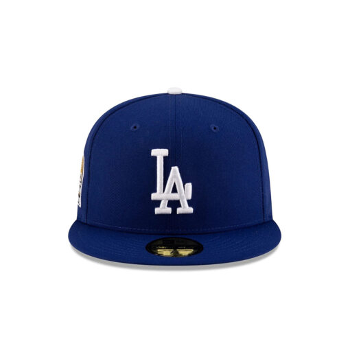 Los Angeles Dodgers 2024 World Series Champions Fitted Cap in Dark Royal Los Angeles Dodgers 2024 World Series Champions Fitted Cap in Dark Royal