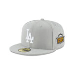Los Angeles Dodgers 2024 World Series Champions Fitted Cap in Gray