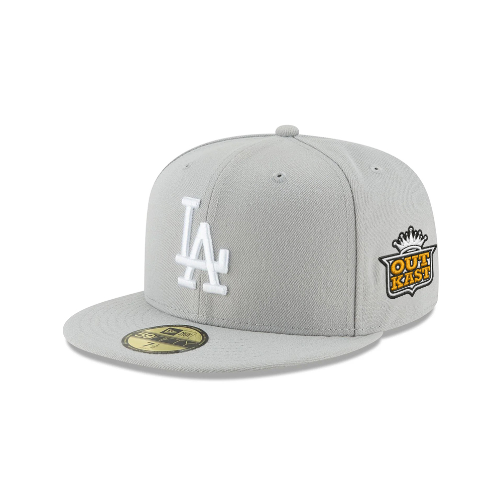 Los Angeles Dodgers 2024 World Series Champions Fitted Cap in Gray Los Angeles Dodgers 2024 World Series Champions Fitted Cap in Gray