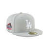 Los Angeles Dodgers 2024 World Series Champions Fitted Cap in Gray 1 Los Angeles Dodgers 2024 World Series Champions Fitted Cap in Gray