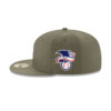 Los Angeles Dodgers 2024 World Series Champions Fitted Cap in New Olive
