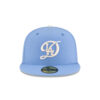 Los Angeles Dodgers 2025 World Series Champions City Connect Blue Embroidered Fitted Hat