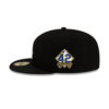 Los Angeles Dodgers 2025 World Series MVP Yoshinobu Yamamoto Black Stitched Fitted Hat