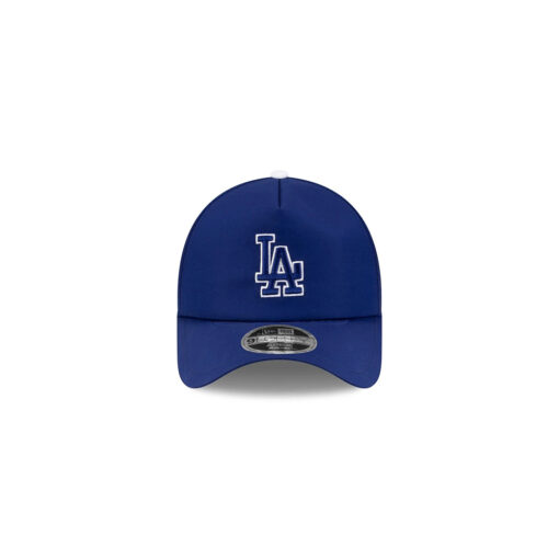 Los Angeles Dodgers 2026 Batting Practice Royal Kids Embroidered APEX Trucker Hat