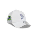 Los Angeles Dodgers 2026 Batting Practice White Embroidered APEX Trucker Hat