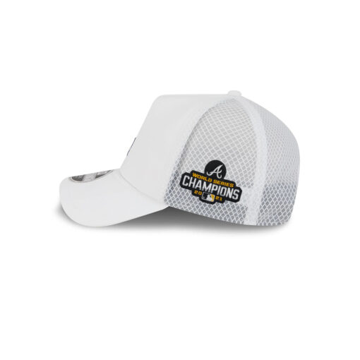 Los Angeles Dodgers 2026 Batting Practice White Embroidered APEX Trucker Hat