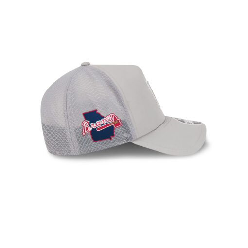 Los Angeles Dodgers 2026 Batting Practice White Stitched APEX Trucker Cap