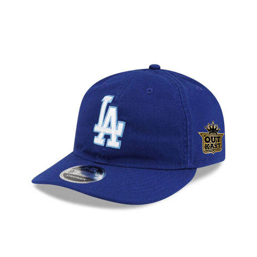 Los Angeles Dodgers Aime Leon Dore Dark Royal Retro Crown Stitched Strapback Cap