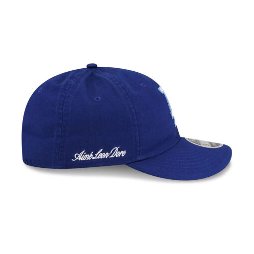 Los Angeles Dodgers Aime Leon Dore Dark Royal Retro Crown Stitched Strapback Cap