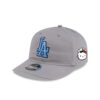 Los Angeles Dodgers Aime Leon Dore Gray Retro Crown Embroidered Strapback Hat