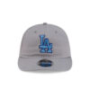 Los Angeles Dodgers Aime Leon Dore Gray Retro Crown Embroidered Strapback Hat