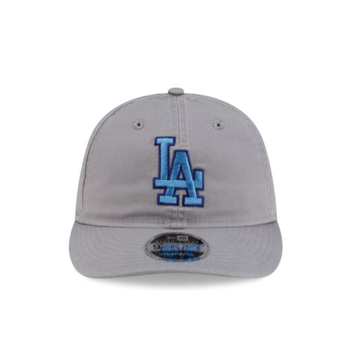 Los Angeles Dodgers Aime Leon Dore Gray Retro Crown Embroidered Strapback Hat