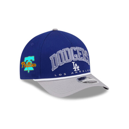 Los Angeles Dodgers Arch M-Crown A-Frame Snapback in Royal