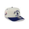 Los Angeles Dodgers Arched Chrome White Embroidered A-Frame Snapback Hat
