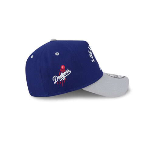 Los Angeles Dodgers Arched Royal Embroidered A-Frame Snapback Cap
