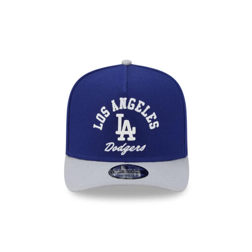 Los Angeles Dodgers Arched Royal Stitched A-Frame Snapback Hat