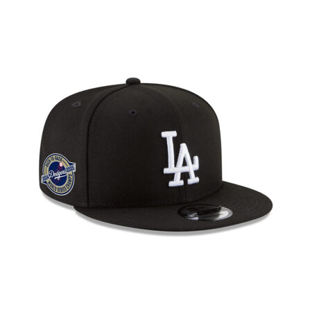 Los Angeles Dodgers Back-to-Back Champions Circle Snapback in Black