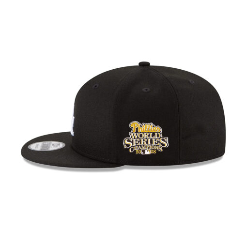 Los Angeles Dodgers Back-to-Back Champions Circle Snapback in Black