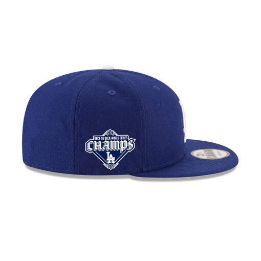 Los Angeles Dodgers Back-to-Back Champions Snapback in Royal Los Angeles Dodgers Back-to-Back Champions Snapback in Royal