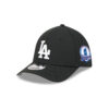 Los Angeles Dodgers Black and White M-Crown Black Embroidered Stretch Fit Cap