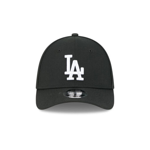 Los Angeles Dodgers Black and White M-Crown Black Embroidered Stretch Fit Cap