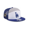 Los Angeles Dodgers Block Split Panel Stitched Trucker Cap