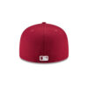 Los Angeles Dodgers Cardinal Basic Fitted Cap in Red
