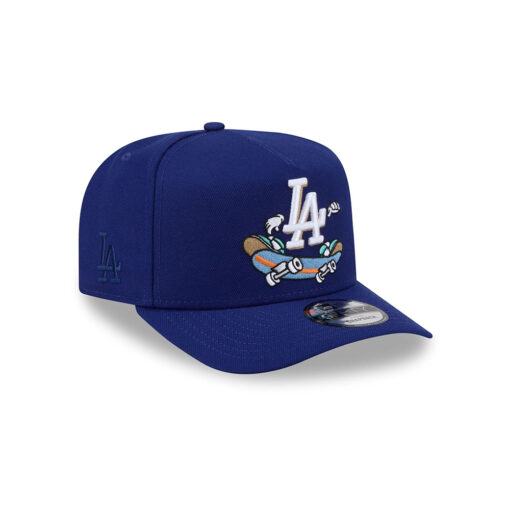 Los Angeles Dodgers Cartoon A-Frame Snapback in Royal