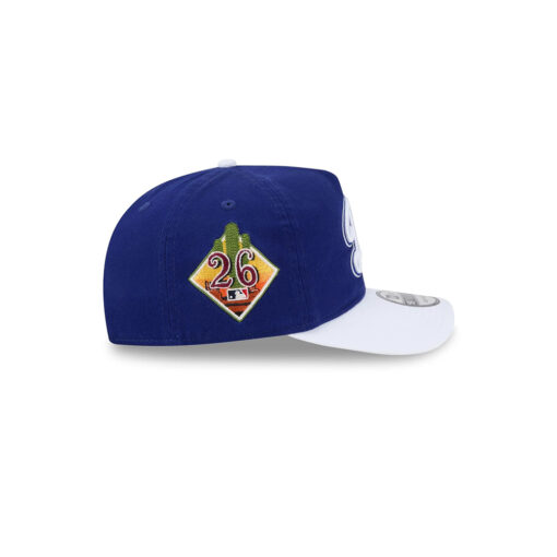 Los Angeles Dodgers Cartoon Royal Stitched A-Frame Snapback Hat