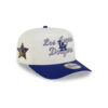 Los Angeles Dodgers Chainstitch A-Frame Snapback in White