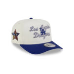 Los Angeles Dodgers Chainstitch A-Frame Snapback in White